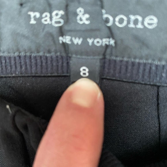 Rag & Bone Simone Pant Black sz 6 and size 8 - Picture 10 of 11